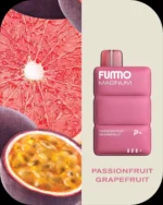 FUMMO Magnum 8000 Puffs IN UAE; Passionfruit Grapefruit; UAE VAPE GALLERY;