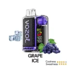 VOZOL Vista 20000 Puffs Disposable Vape; GRAPE ICE; UAE VAPE GALLERY;