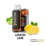 VOZOL Vista 20000 Puffs Disposable Vape; Lemon Lime; UAE VAPE GALLERY;